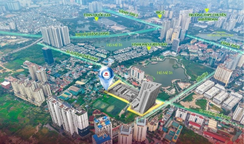 Mic Tower hội tụ đầy đủ các yếu tố của một vị trí “vàng” thực sự