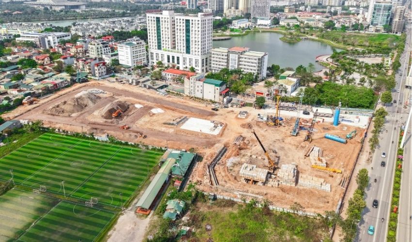 Tiến độ xây dựng Dự án Mic Tower 54 Tố Hữu MỚI NHẤT