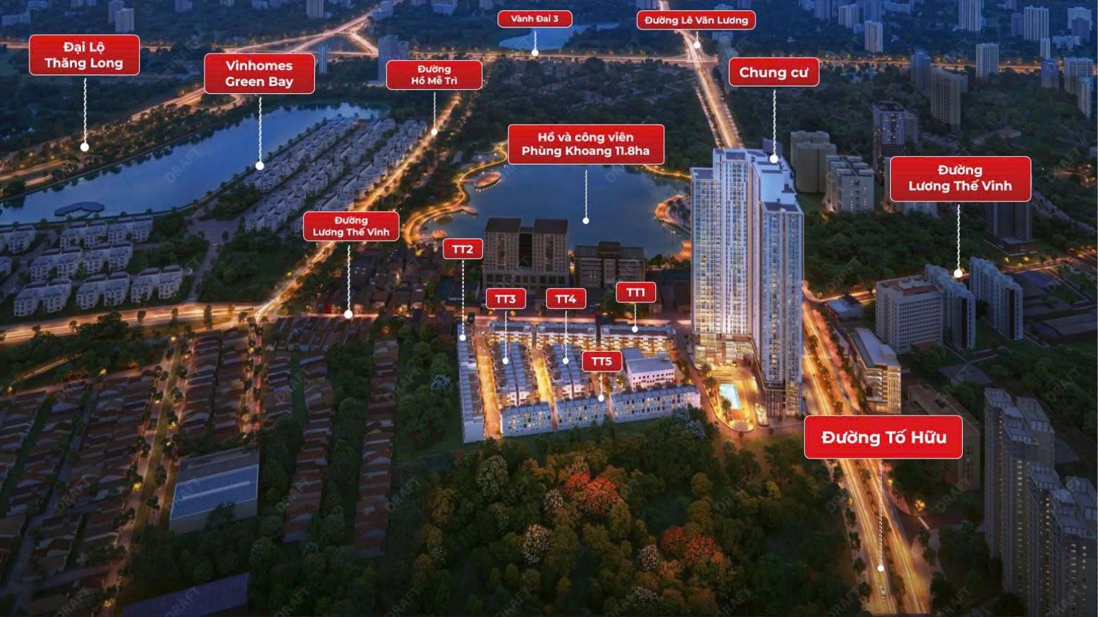 Toàn cảnh dự án Mic Tower 54 Tố Hữu